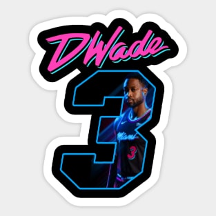 Dwade #3  Miami Vice City Sticker